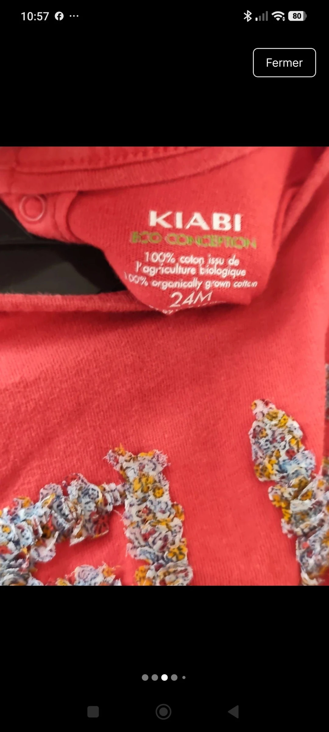 Lote de 3 camisetas de manga corta de 24 meses – photo 7